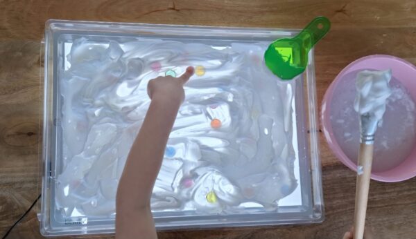 Starter-set lichtpaneel gekleurde magnetische chips - Afbeelding 2