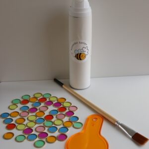 Starter-set lichtpaneel gekleurde magnetische chips