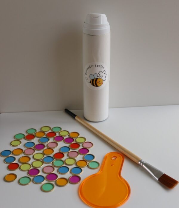 Starter-set lichtpaneel gekleurde magnetische chips