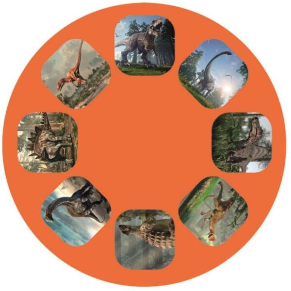 Kleine lichtprojector dinosaurus - Afbeelding 2