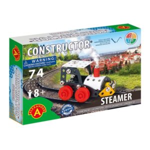 Constructor - Stoomtrein - 74stuks