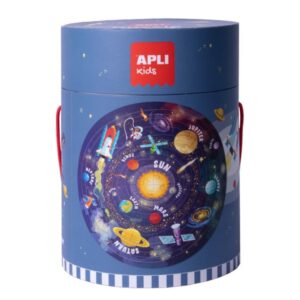 APLI - Zonnestelsel Vloerpuzzel Rond 48-delig