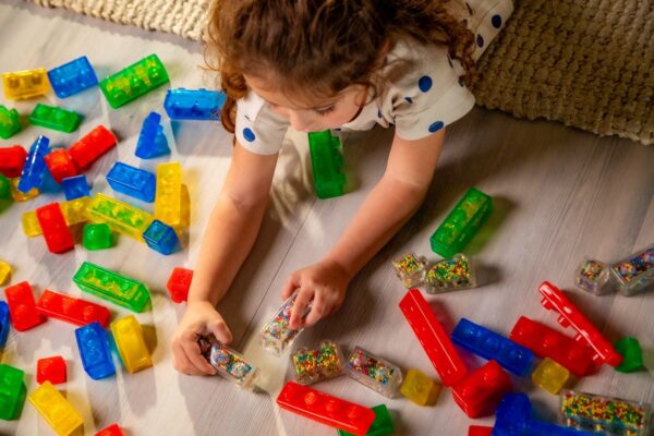Goliath - Jelly Blox - sensorische stapelblokken - Afbeelding 3