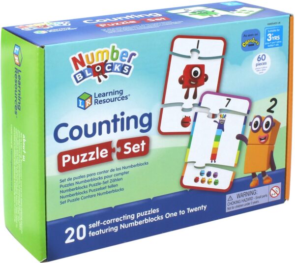 Learning Resources- Cijfers telpuzzelset - Afbeelding 2
